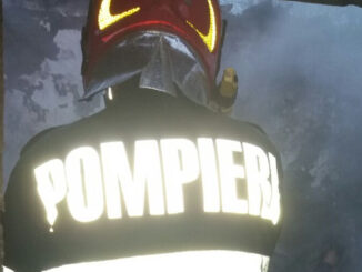 Pompierii au intervenit la locul incendiului. FOTO ISU Dobrogea