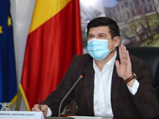 Costel Fotea, președintele Consiliului Județean Galați. FOTO CJG