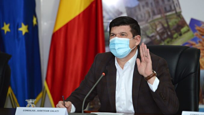 Costel Fotea, președintele Consiliului Județean Galați. FOTO CJG Costel Fotea, președintele Consiliului Județean Galați. FOTO CJG