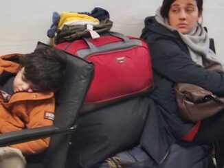Refugiați de război, sosiți în România. FOTO Camelia Iordache