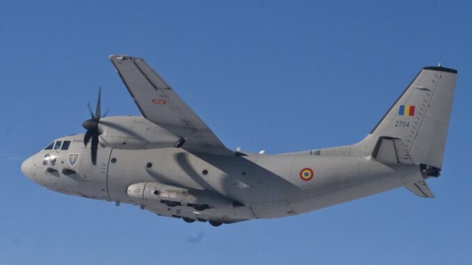 Aeronavă C-27J Spartan. FOTO ROAF
