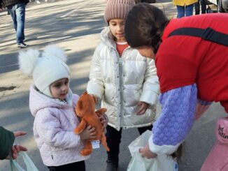 Copiii refugiaților din Ucraina, ajutați de Salvați Copiii. FOTO S. C.