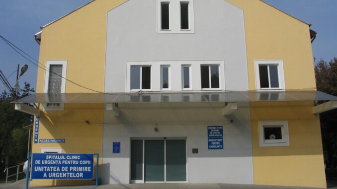 Unitatea de Primiri Urgențe a Spitalului de Copii Cluj. FOTO CJ Cluj Unitatea de Primiri Urgențe a Spitalului de Copii Cluj. FOTO CJ Cluj