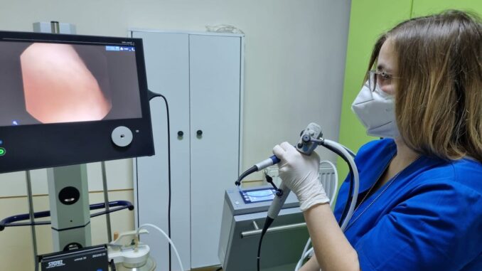 Intervenție prin Criobiopsie, la Timișoara. FOTO VBT Intervenție prin Criobiopsie, la Timișoara. FOTO VBT