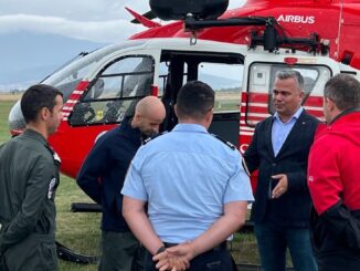 Elicopter SMURD pentru zonele montane din Brașov. FOTO CJ Brașov
