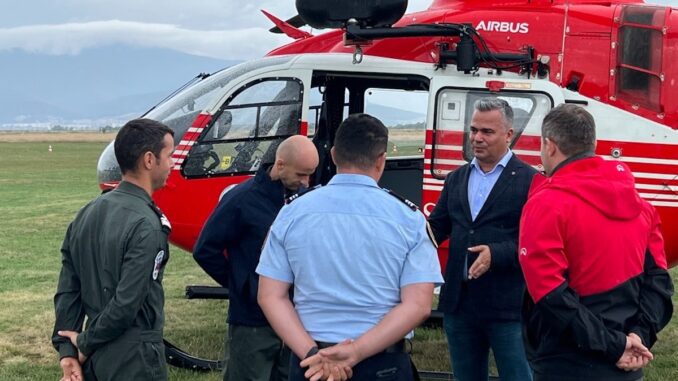 Elicopter SMURD pentru zonele montane din Brașov. FOTO CJ Brașov Elicopter SMURD pentru zonele montane din Brașov. FOTO CJ Brașov